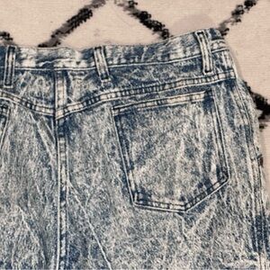 Vintage Blue Acid Wash Jeans
